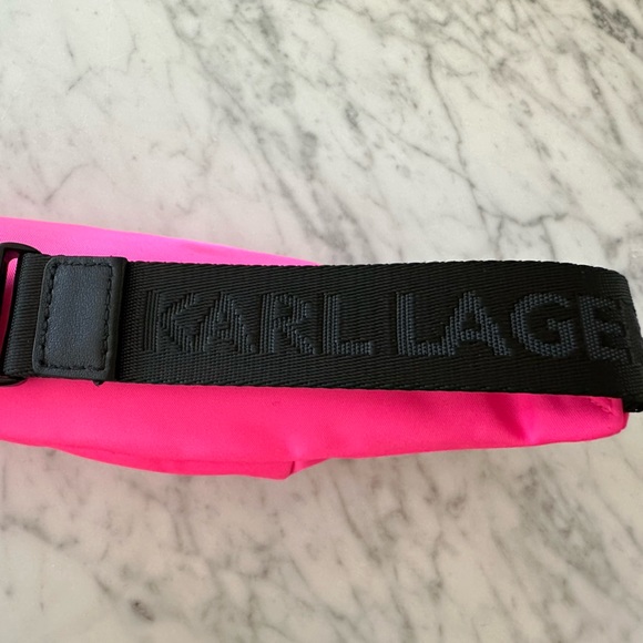 KARL LAGERFELD
Rue St Guillaume Small Fanny Bag Belt Bag NEON PINK - Picture 11 of 13